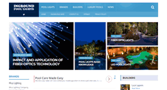 Desktop Screenshot of inground-pool-lights.com
